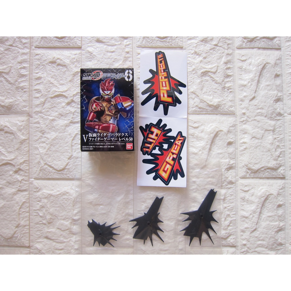 SHODO O KAMEN RIDER PARADOX FIGHTER GAMER LEVEL 50 + EXPANSION PART