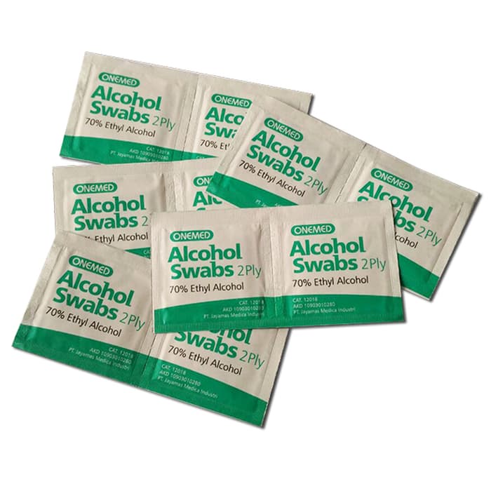 Alcohol Swab OneMed 2 Ply