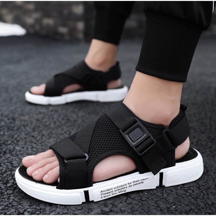 Sandal Gunung Pria Sendal Cowok Sendal Gunung Selop slop Pria SP30