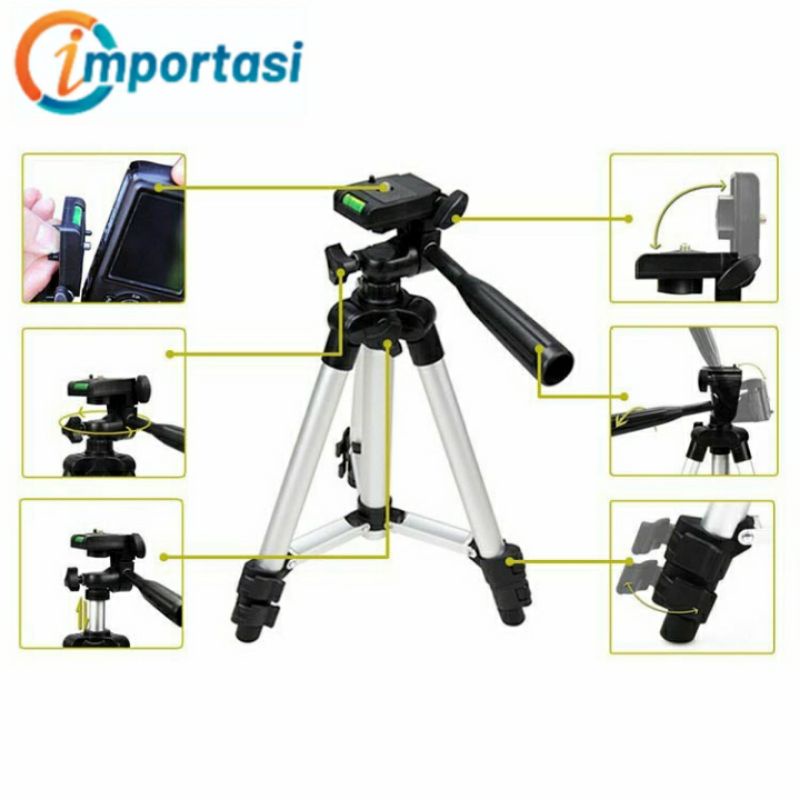 ROVTOP Profesional Mini Tripod Lightweight Portable for Video &amp; Photo