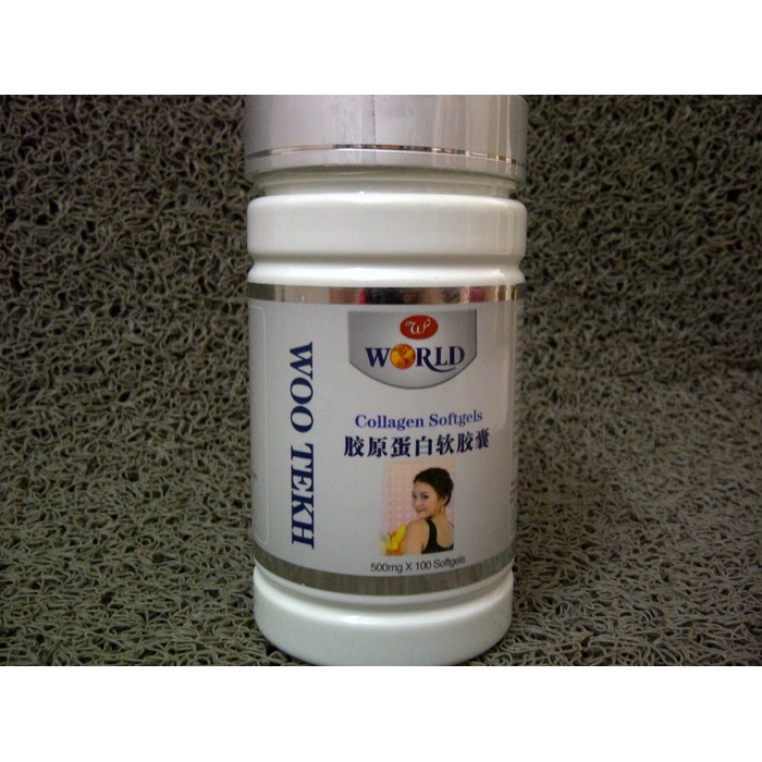 Woo Tekh Collgen Softgels / Wootekh Collagen Softgels ( Suplemen Pemutih )