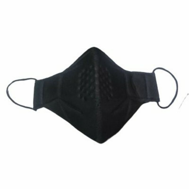 PREMIUM MASKER TM BLACK/MASKER TNI/POLRI/MASKER ANTI POLUSI EARLOOP DEWASA UNISEX