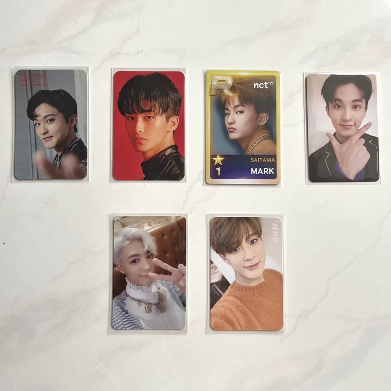 Mark Jeno Photocard PC SuperM Tour Europe Dream We Young We Go Up Japan The Dream R Card Saitama