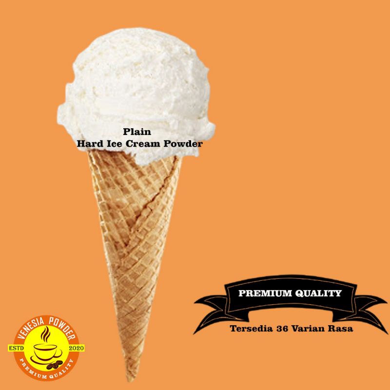 

HARD ICE CREAM RASA PLAIN TERLARIS - BUBUK ES KRIM RASA PLAIN - BUBUK ES KRIM