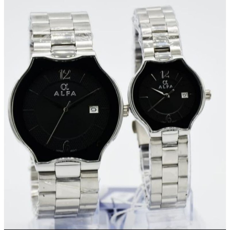 JAM TANGAN ALFA 88114 COUPLE