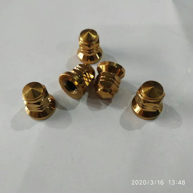 Baut probolt mur head ninja r ninja rr ninja 150 gold harga per satu biji