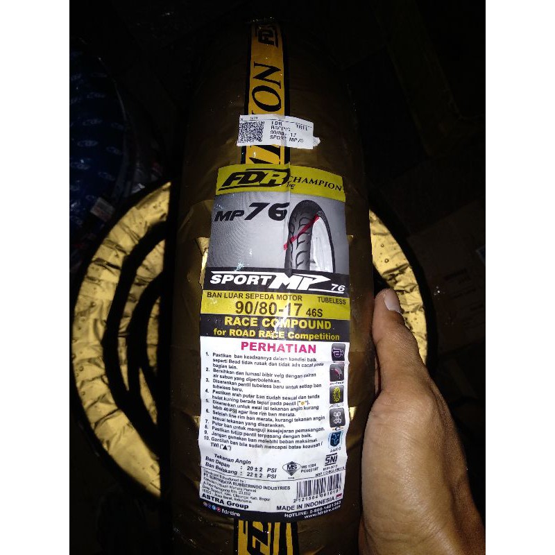 ban FDR MP76 soft compond ring 17