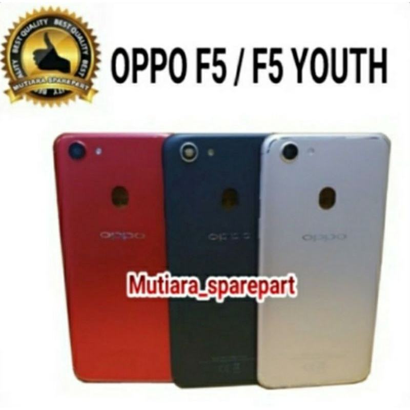 BACKDOOR / BACK COVER / CASING TUTUP BELAKANG OPPO F5 / F5 YOUTH