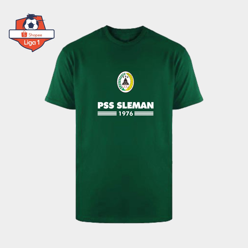 Kaos PSS Sleman, Liga 1 Indonesia kaos fans penggemar sepakbola BCS Ale 1976