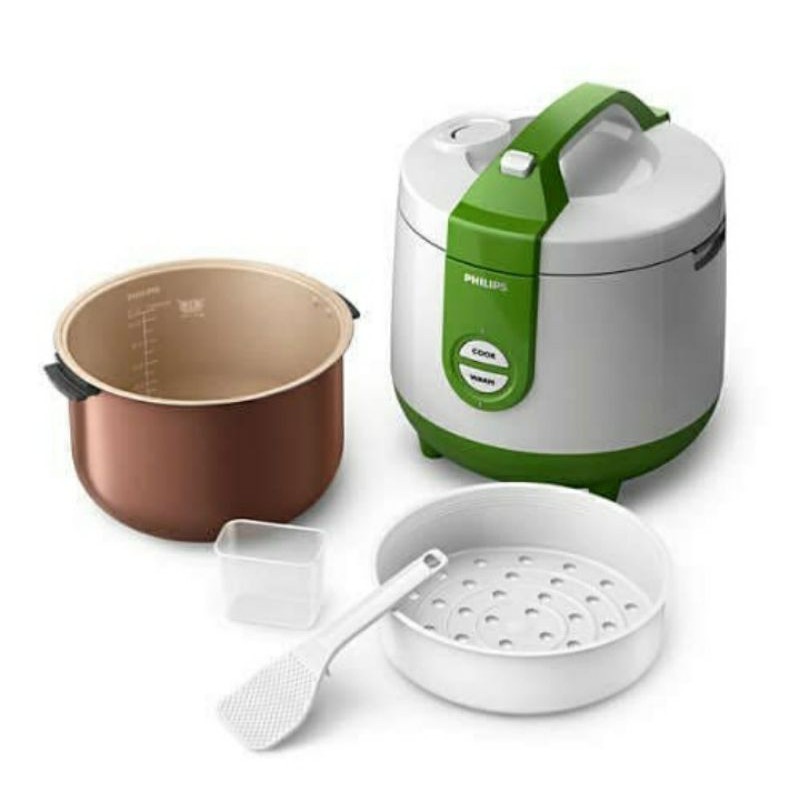 PHILIPS HD3119 MAGIC COM/RICE COOKER 2 LITER, ANTI LENGKET