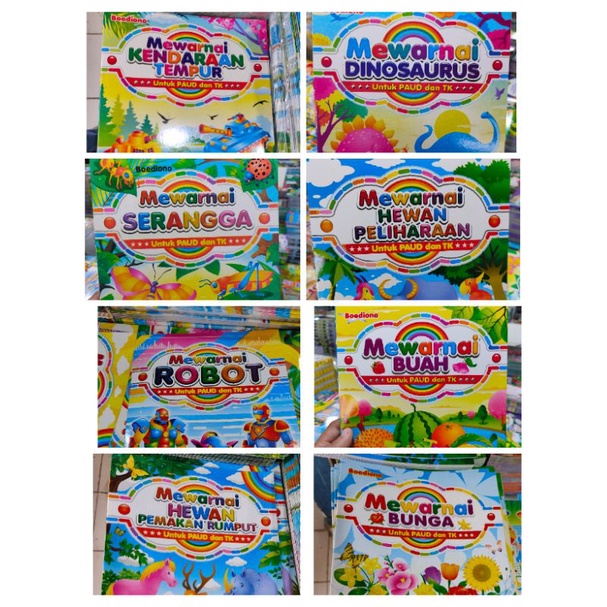 

1 PCS BUKU PAUD MEWARNAI MEDIUM