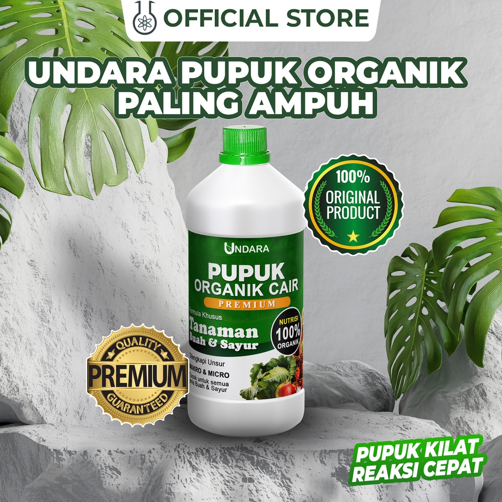 Pupuk Organik Cair POC UNDARA Aquascape Meningkatkan Nutrisi Tanaman Buah dan Sayur seperti Cabe Pad