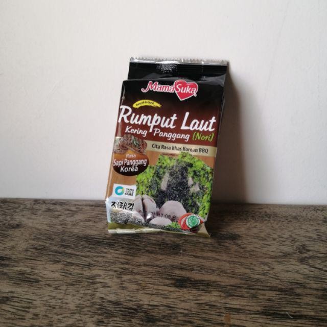 Mamasuka Rumput Laut Panggang Nori Original isi 4 pcs