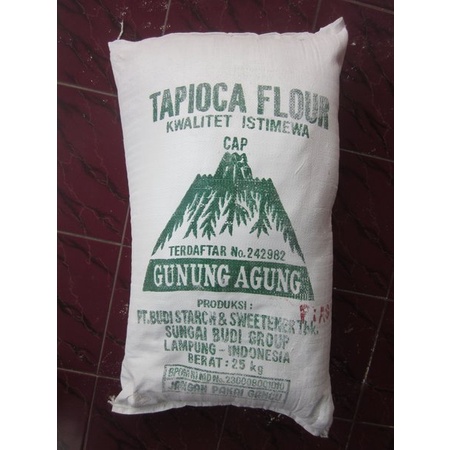 

Tepung tapioka cap gunung agung Repack 500gr