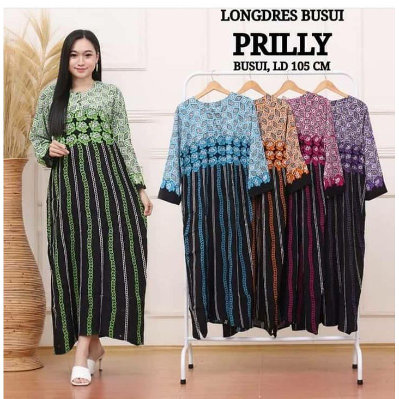 Daster Batik Motif Campuran Bumil Busui Grosir Daster Murah - Batik Pekalongan