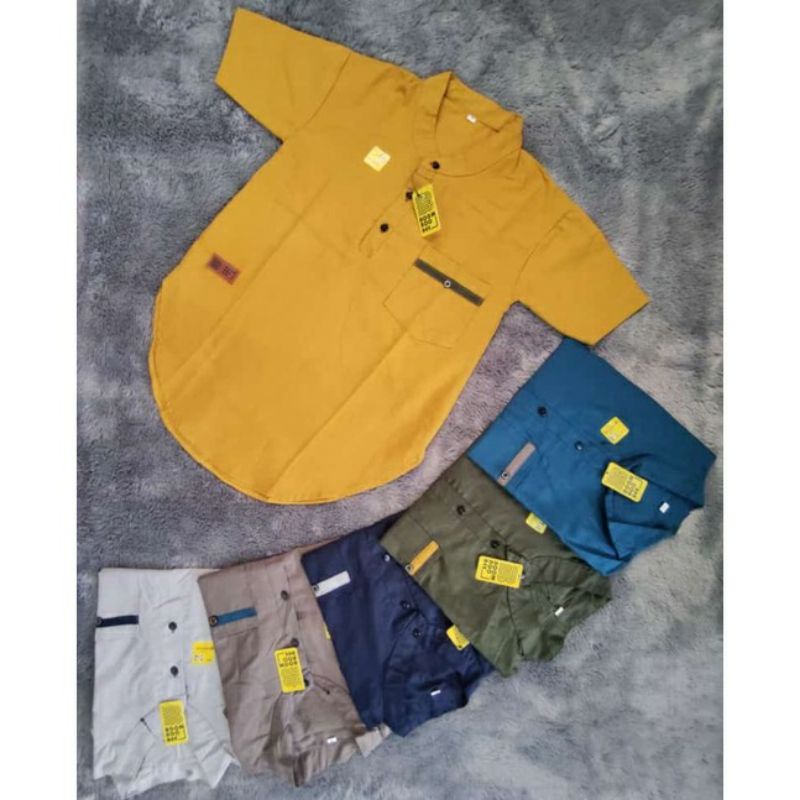 KOKO KURTA BOOMBOOBEE TANGAN PENDEK KURTA ANAK, JUNIOR, REMAJA KOKO CIGARETE