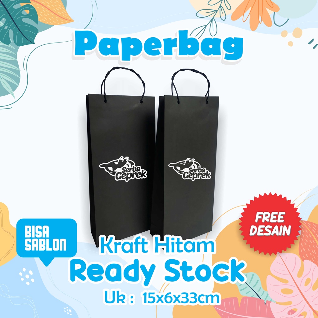 

Tas Kertas Custom Kraft Hitam, Tas Kertas Sablon Custom Kraft Hitam, Tas Kertas Custom Sablon Bahan Kraft Hitam, Tas Kertas Kraft Custom