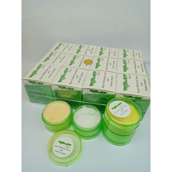 CREAM WALET SUSUN 2in1 DAY &amp; NIGHT // Super Whitening Cream With Herbal Complex / Lusinan