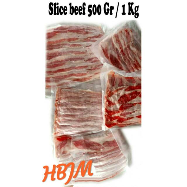

Slice beef 500 gr frozen terlaris
