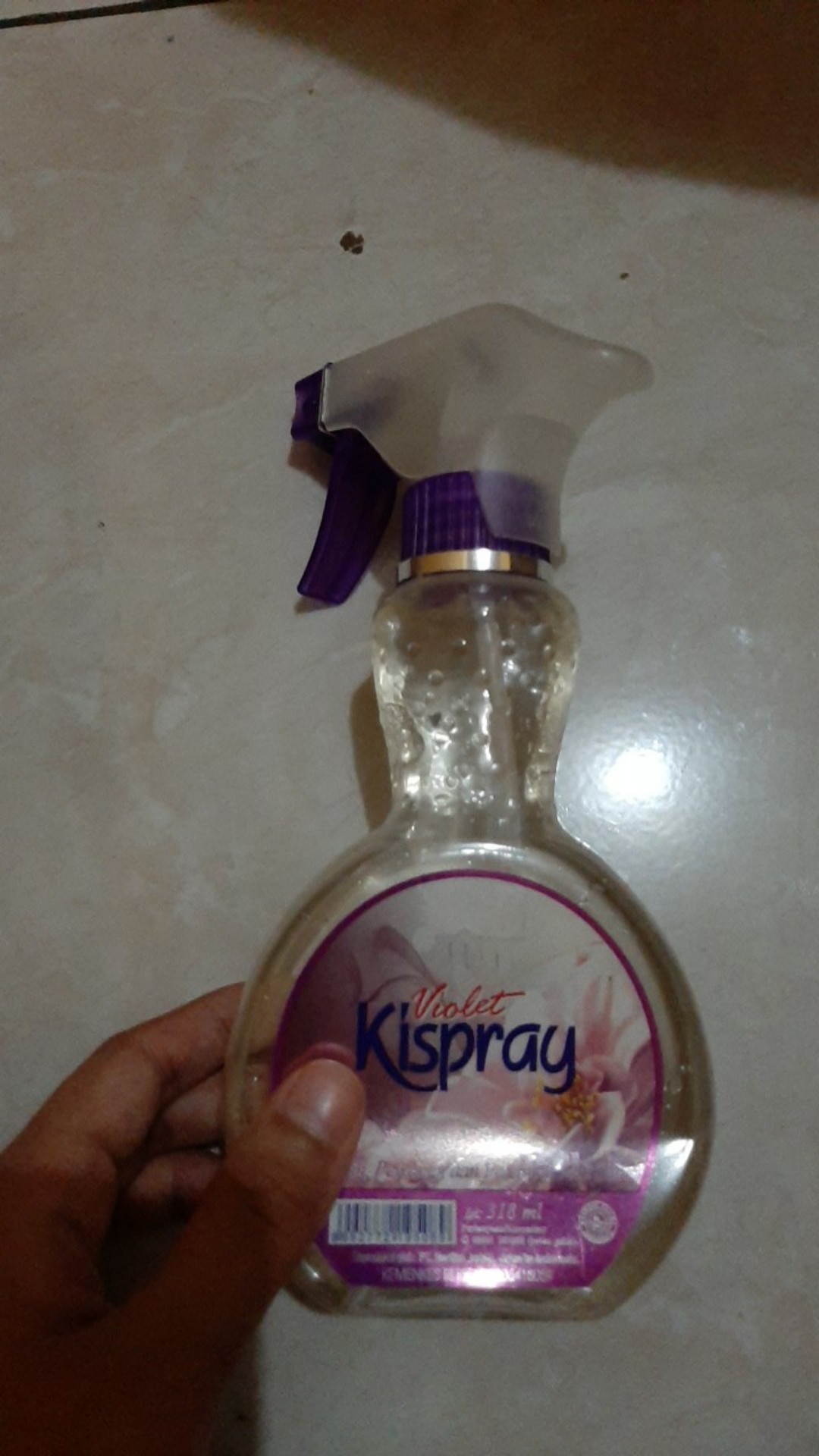 Kispray Violet 318 Ml Botol Spray