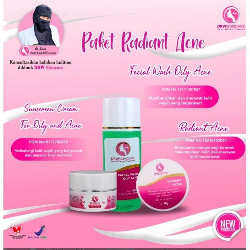 PAKET RADIANT ACNE DRW SKINCARE