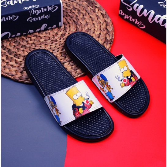 OBRAL MURAH..!! SANDAL KARAKTER BART SIMPSON V2