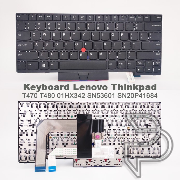 Keyboard Lenovo Thinkpad T470 T480 A475 A485 T No Backlight