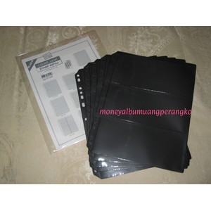Refill Album Prangko 3 Baris, refill album Perangko, refill Filateli