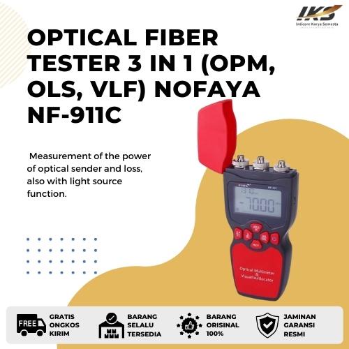 Optical Fiber Tester 3 in 1 (OPM, OLS, VLF) Nofaya NF-911C