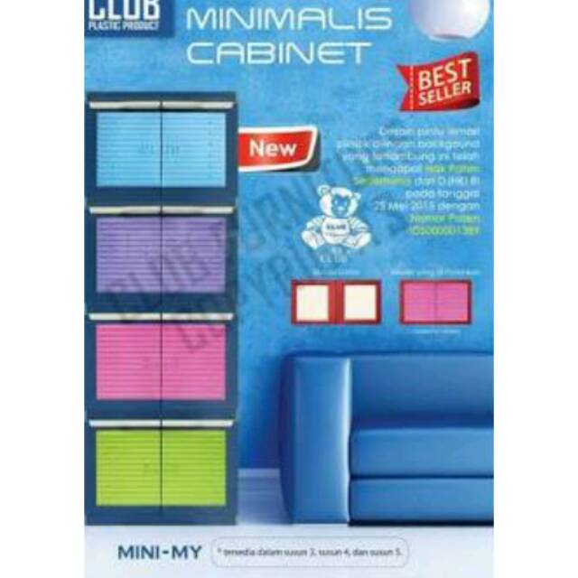  mini  club  4susun lemari  plastik  mini  Shopee Indonesia