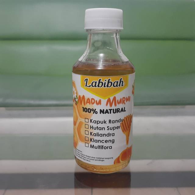 

[ Isi 140 Ml ] Madu Murni | 100% Madu Mentah Asli | Raw Honey Nektar Bunga Randu Free ongkir