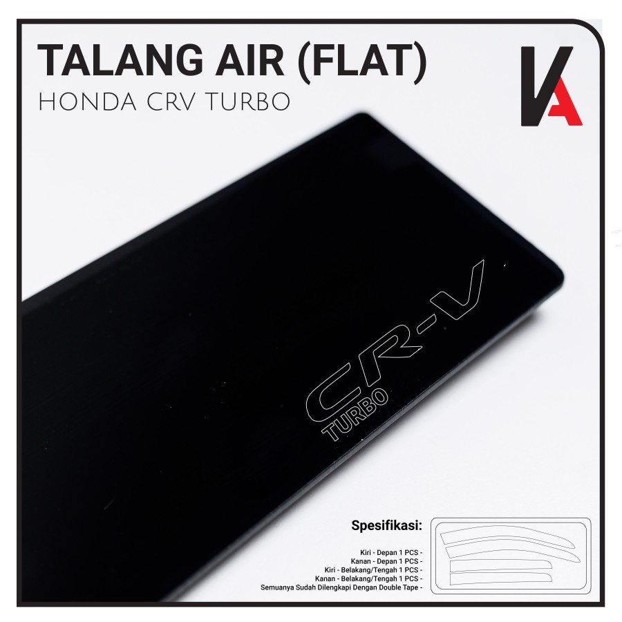 TALANG AIR PINTU MOBIL HONDA CRV TURBO MODEL FLAT HIGH QUALITY