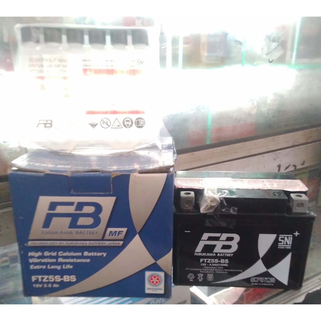 aki accu sepeda motor furukawa ftz5s-bs