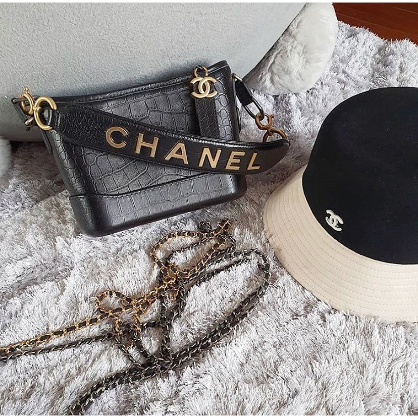 Tas Import Sling bag Chanel Gabriella Premium Quality + Shopping bag & dustbag chanel  #2134
