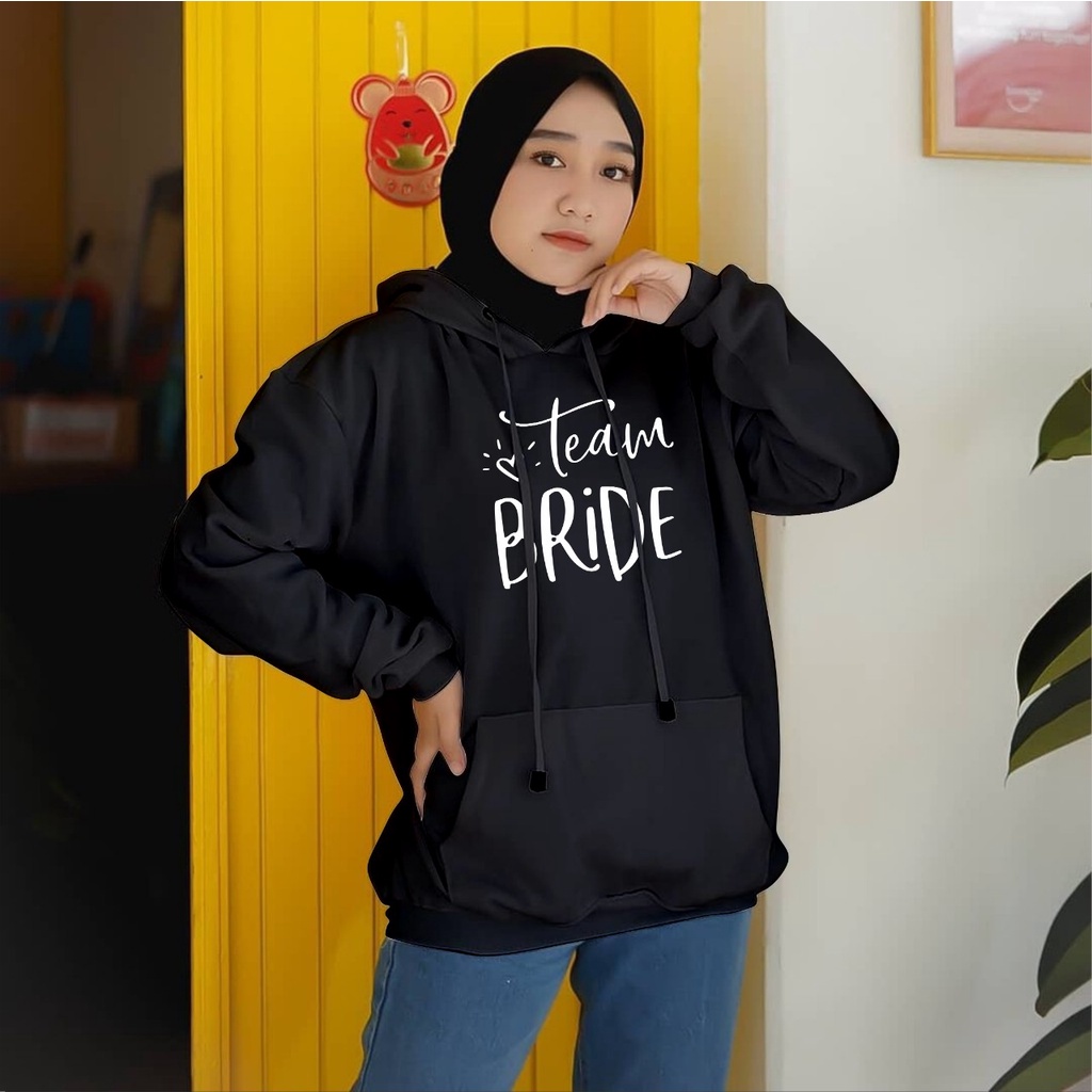 Hoodie Hodie Team Bread  jumbo bigsize wanita ukuran m l xl xxl xxxl xxxxl xxxxxl