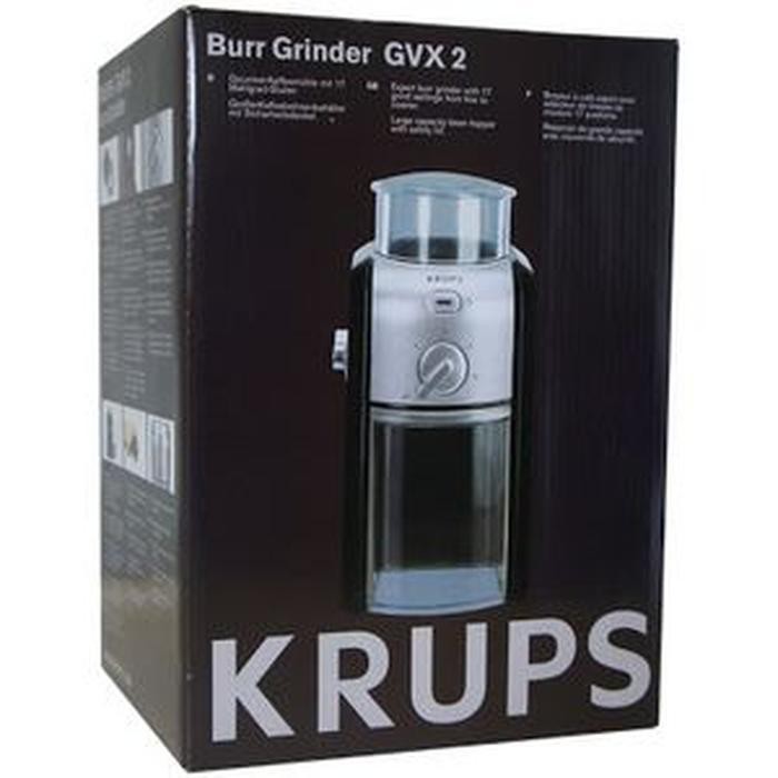 dapur Murah berkualitas Krups GVX 231 Burr Coffee Grinder / Penggiling Kopi GVX231 GVX2 Berkualitas