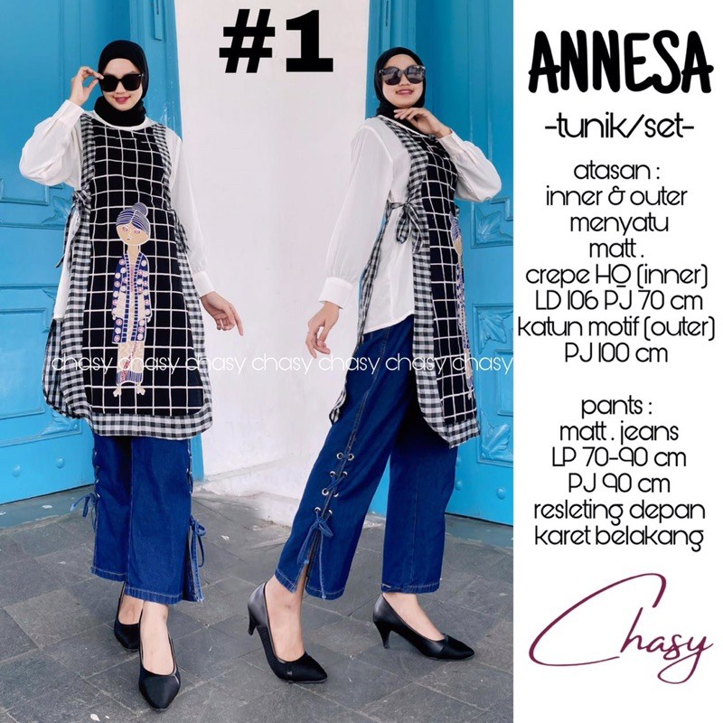 ANNESA SET BY CHASY