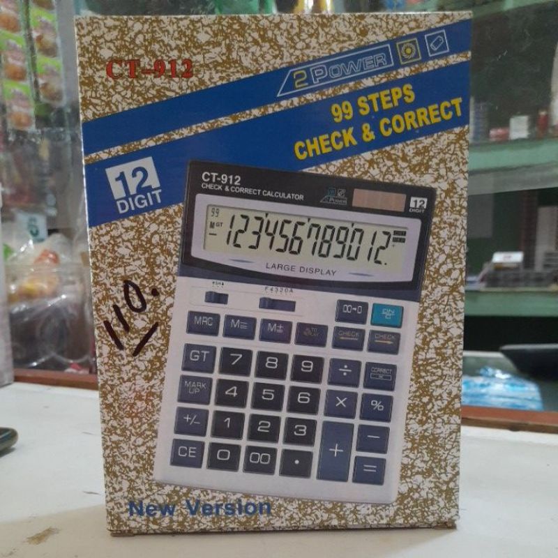 

kalkulator 12 digit citizen ct912
