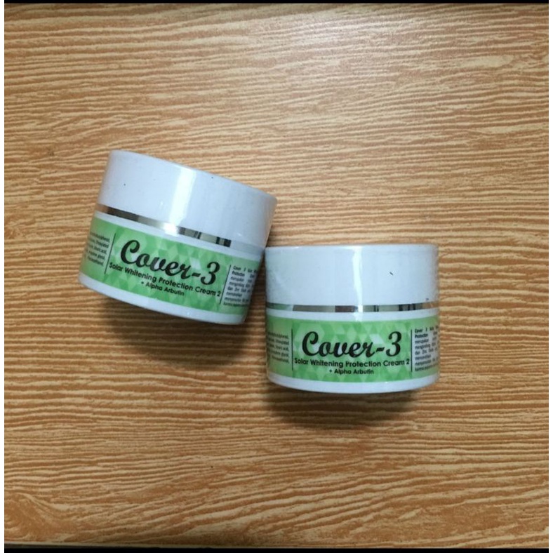 cover-3 solar whitening protection alpha arbutin spf30