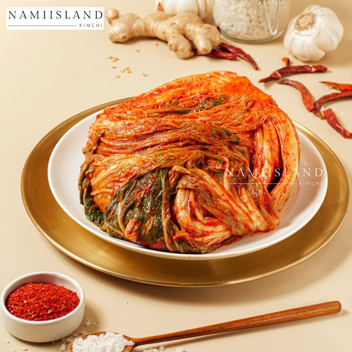 

✨COD✨ Kimchi Sawi Korea Halal 1kg - Utuh
