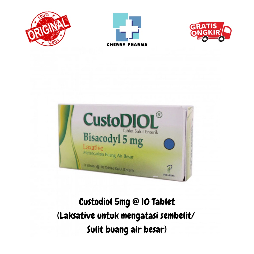 Custodiol/ Obat Sembelit/ Obat Susah Buang Air Besar/ Laksatif