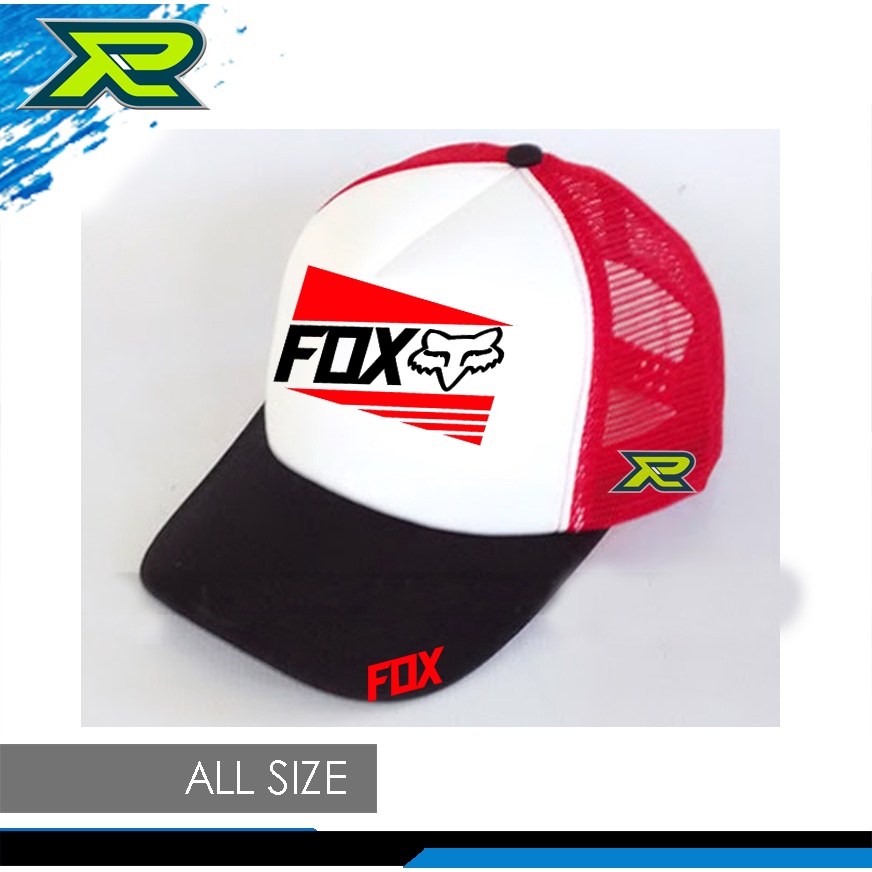 Topi Trucker Snapback Fox Racing Kracker