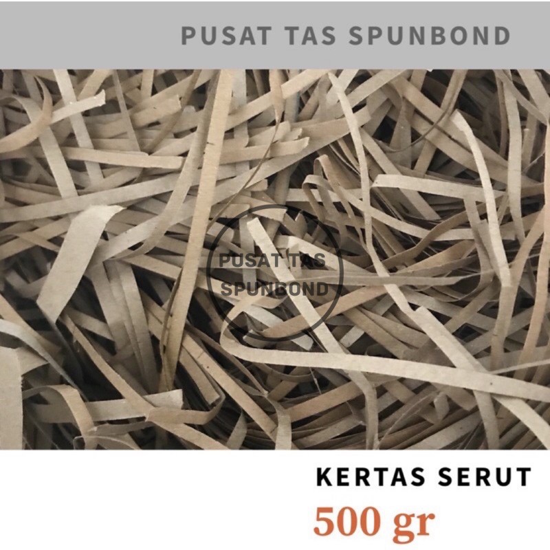 

Kertas Serut 500 gr / Kertas Cacah / Shredded Paper / Kertas Suwir Coklat