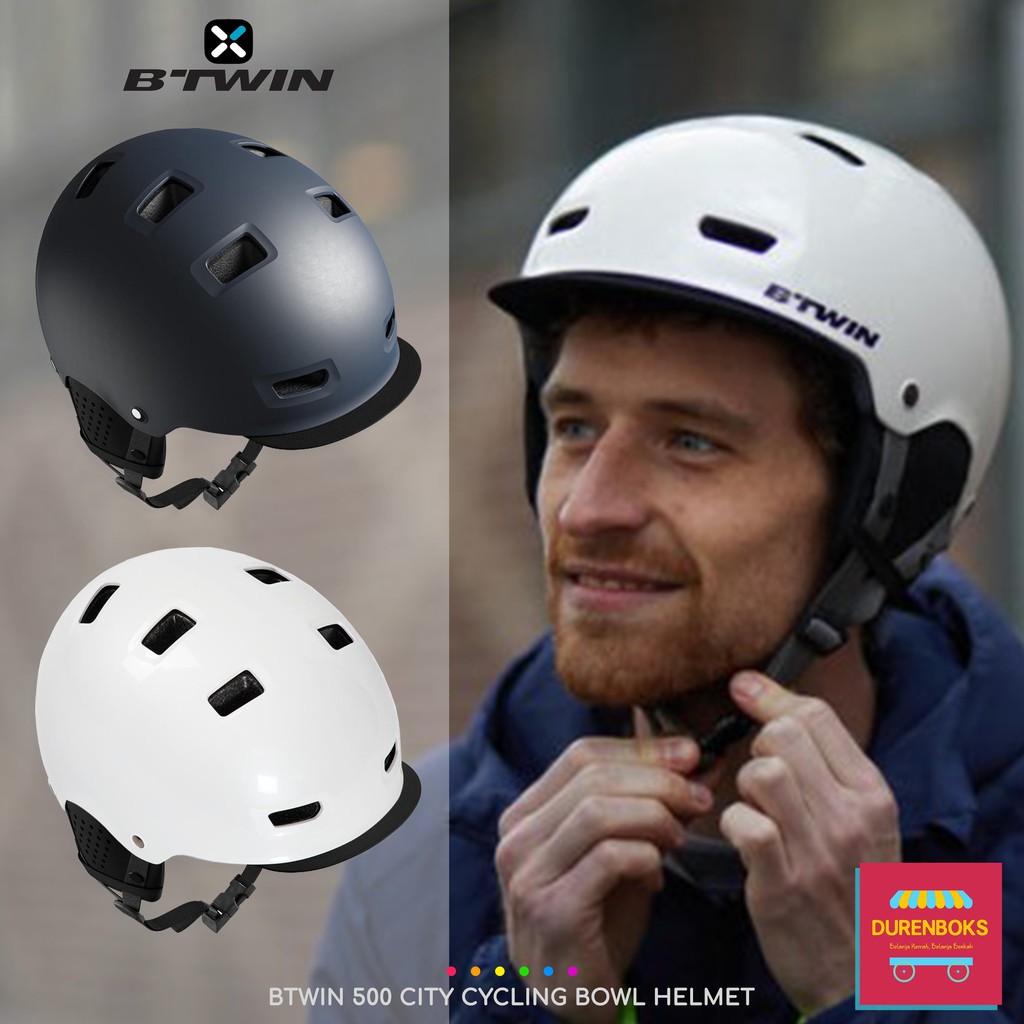 500 city cycling bowl helmet