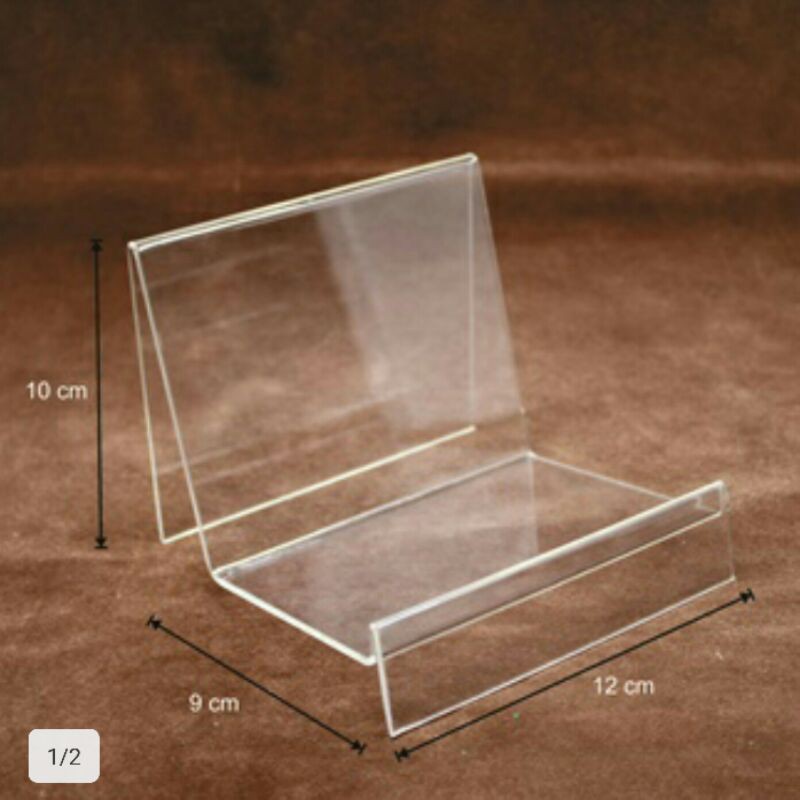 

Top Ideas - Acrylic Display buku/ dompet/ tas motif siku