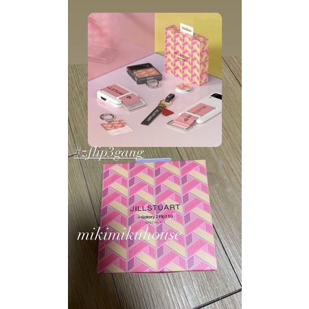 KOREA JILLSTUART Galaxy Z FLIP 3 Collaboration JILL STUART Goods NEWYORK FLIP3 DAKS ACC CASING STRAP