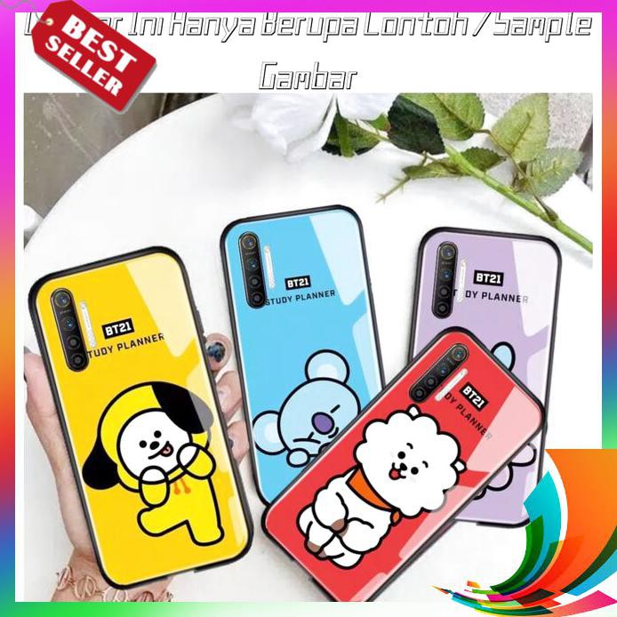 【TERBARU】 Case Acrylic GLASS Glossy Bts Oppo A1K