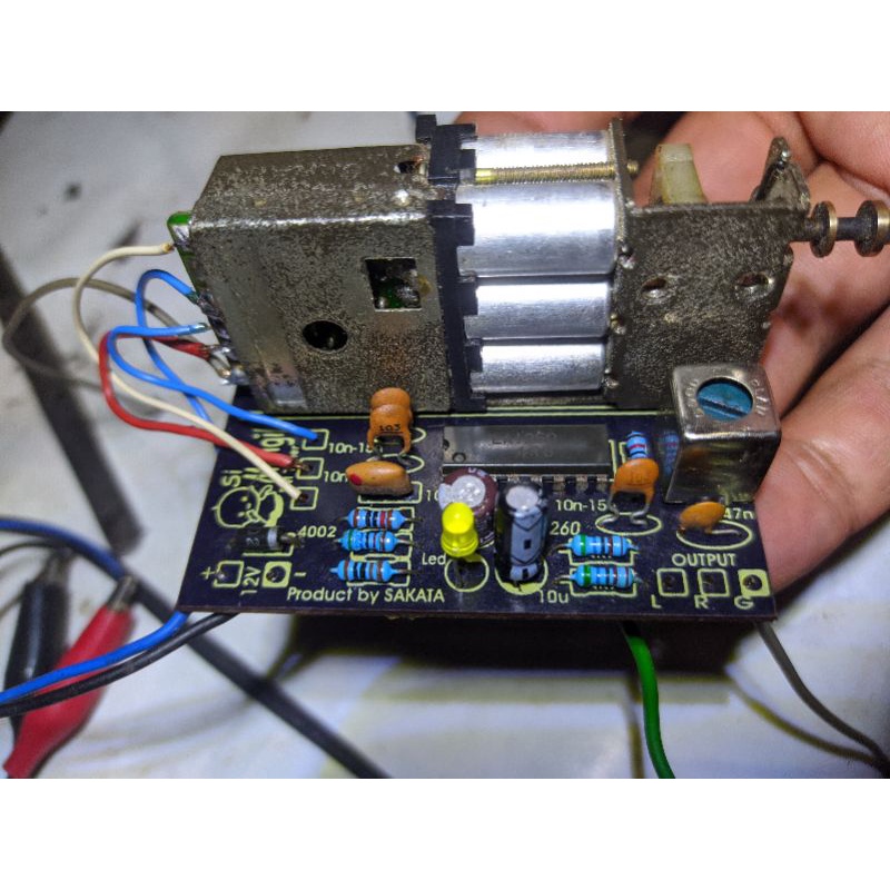 Tuner radio fm mono merk sakata tuner sakata