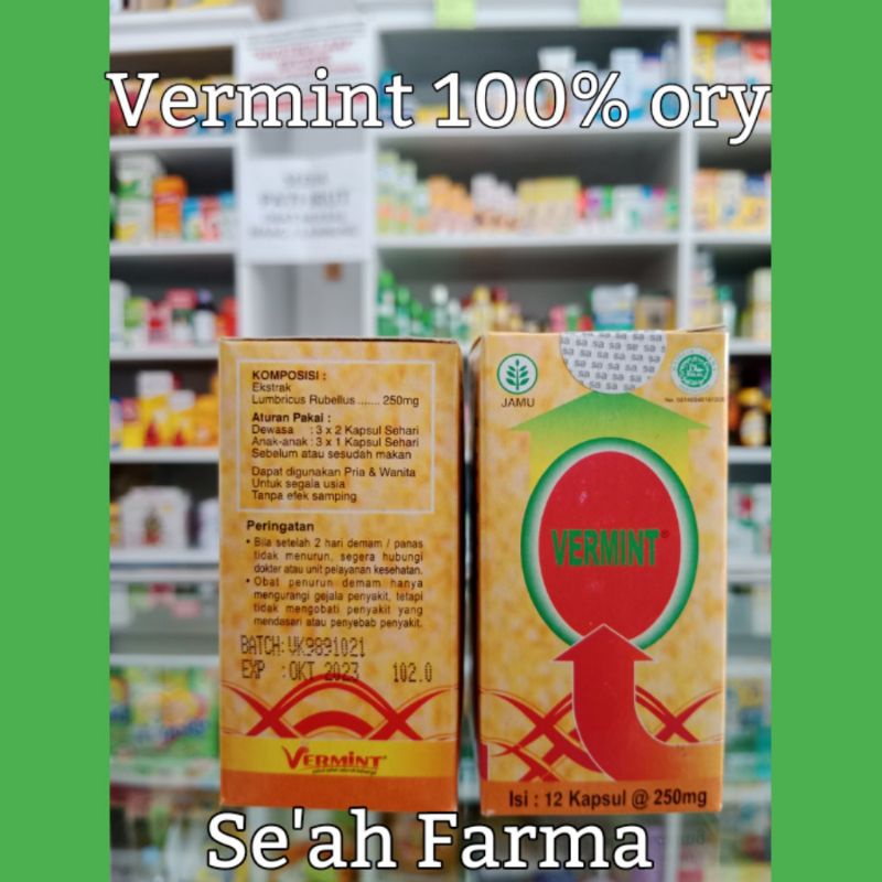 Obat Cacing Vermint