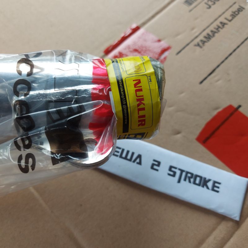 KNALPOT BOBAN NUKLIR LASER RXKING TERBARU BOBOKAN ORIGINAL